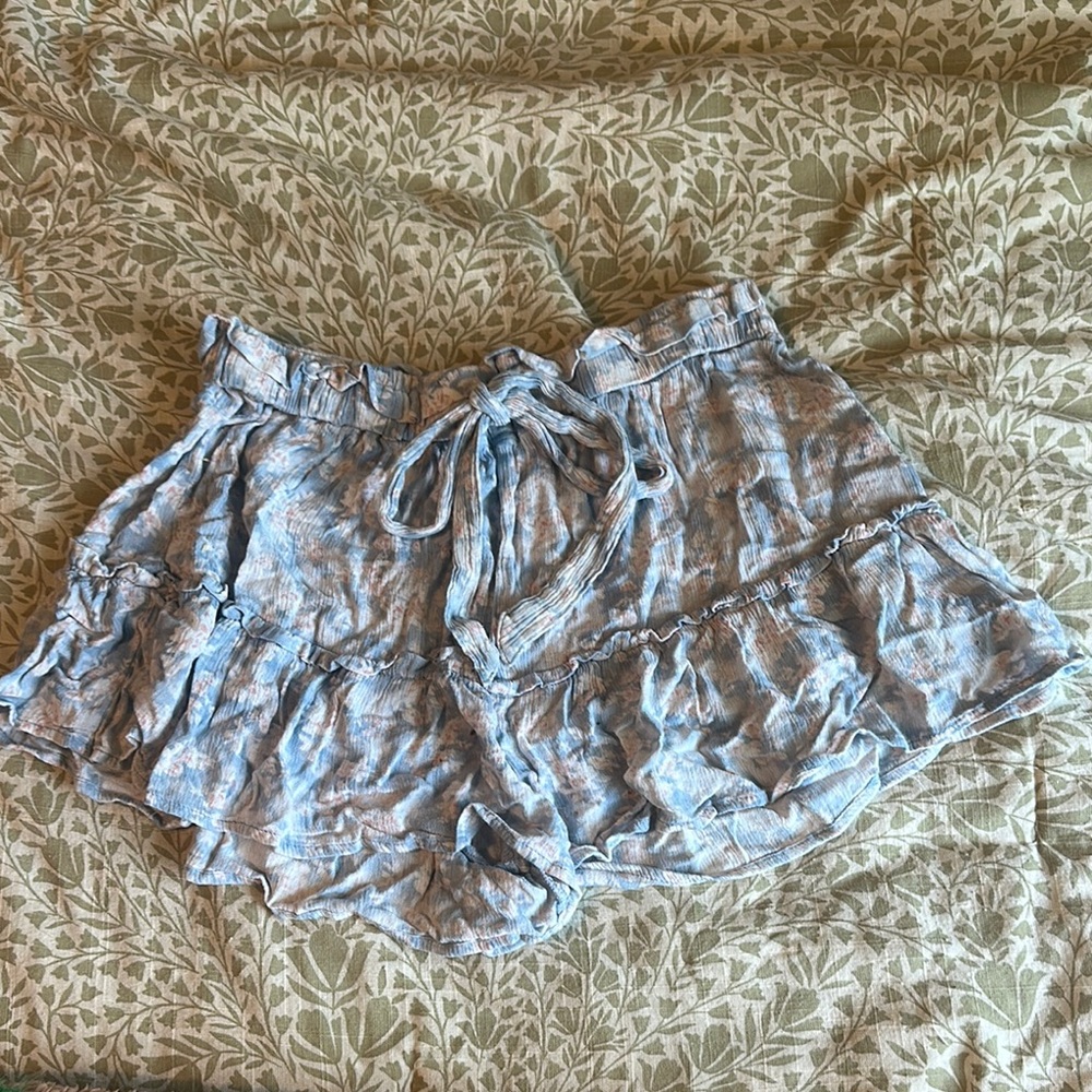 Vanilla Star High Waist Blue Shorts